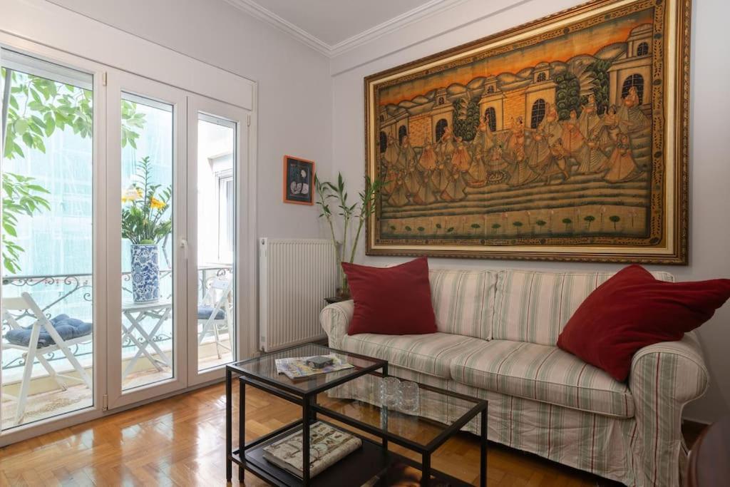 Chic N Central Apt In Kolonaki Atenas Exterior foto